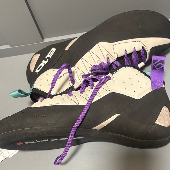 Adidas Five 10 Grandstone Climbing Shoe Climbing Shoes with Purple and Black NWT - Picture 8 of 14